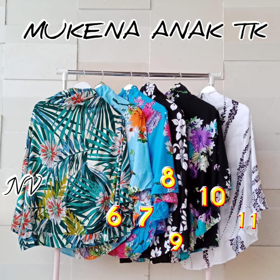 MUKENA BALI REMPEL ANAK TK (MAKS 4 TH)