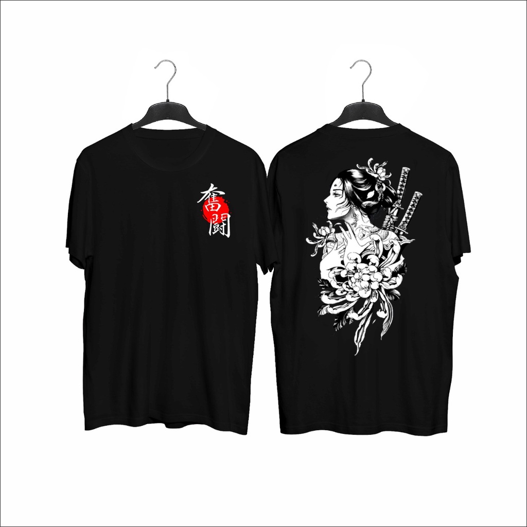 Kaos oblong distro samurai