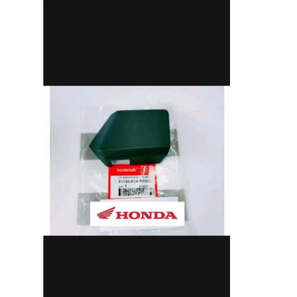 Lid inner poket black beat eco street K1A 2020 asli honda