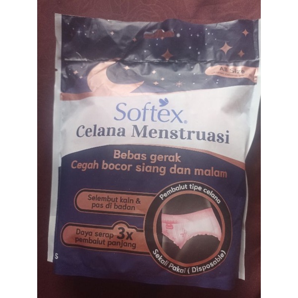 Softek Celana Menstruasi allsize curah