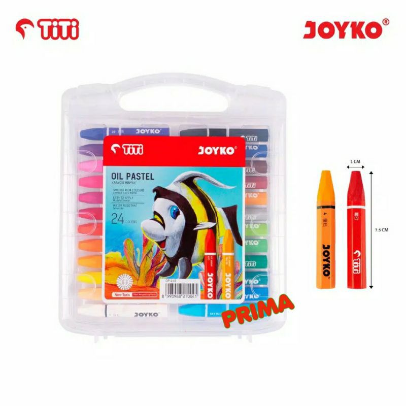 

CRAYON TITI / CRAYON JOYKO 24 WARNA OP24-S