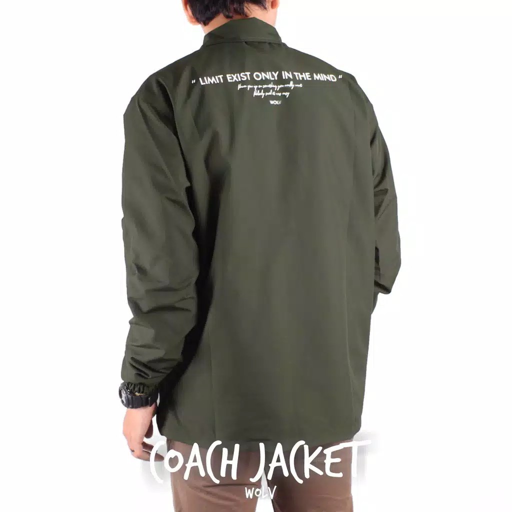 [SIAP KIRIM] Jaket Coach Original Wolv Kualitas Distro /Jaket Pria Wanita/Jaket Parasut / Jaket Sukajan / Jaket Pria