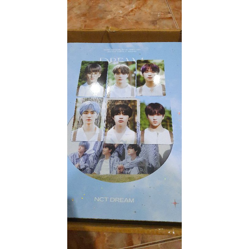 PC photocard Dream A Dream Jaemin, Jeno, Mark, Haechan, Chenle, Jisung
