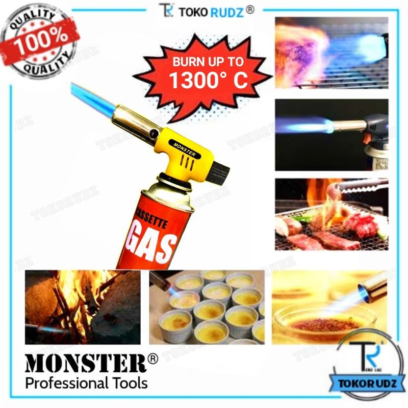 Portable Gas Torch / BBQ Blow Torch / Flame Gun / Korek 807