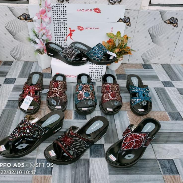 "CAG.02Jl22ᴼ" WEDGES SOFIYA/WEDGES 5 CM/SOFIYA