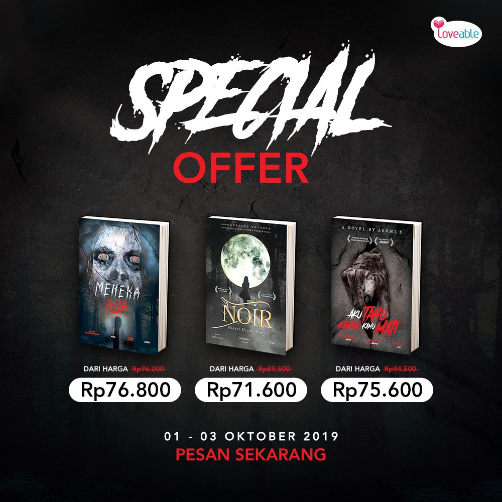 

SPECIAL OFFER LOVEABLE BONUS BOOKMARK