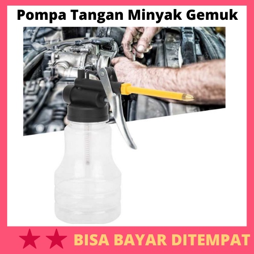 Pompa Tangan Minyak Gemuk Bensin Grease Gun 250ml / Pompa Alat Botol SemprotanA Semprot Penyemprot P