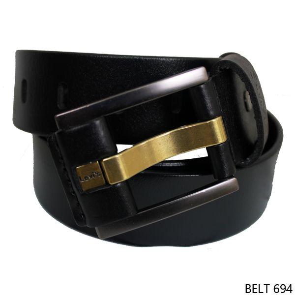 Ikat Pinggang Jarum Semi Kulit Simple - BELT 694