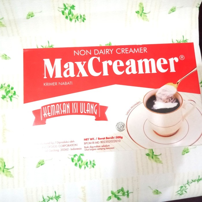 

Krimer- Maxcreamer Krimer Nabati 500 Gr -Krimer.