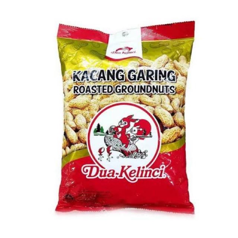 

Kacang 2 kelinci kacang garing 1 pack isi 10