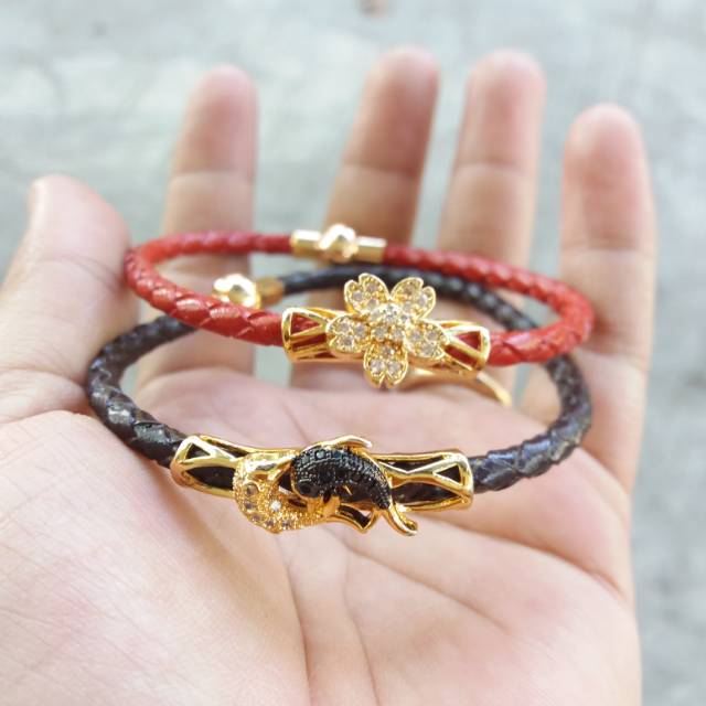 GELANG HONGKONG LAPIS EMAS