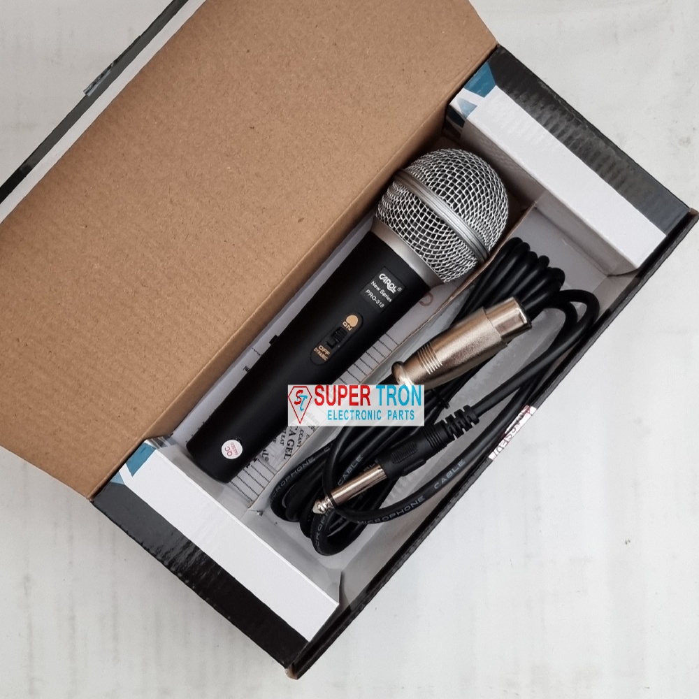 Mic Kabel Carol Pro 318 Dynamic Microphone