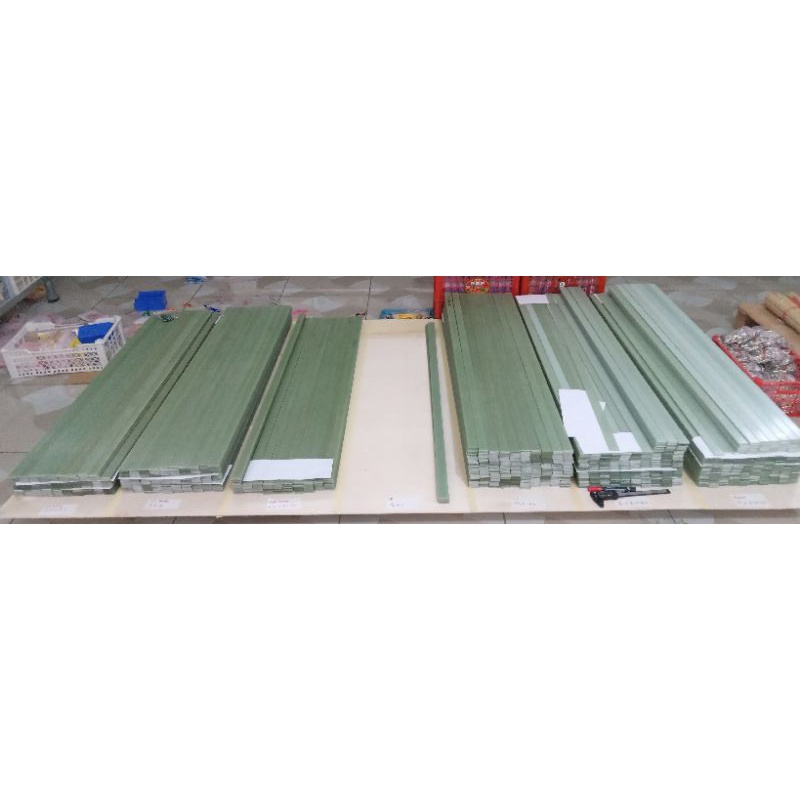 Fiber flat Efg Semi bening 2,5mm #Efg Semi bening 3mm#Termurah