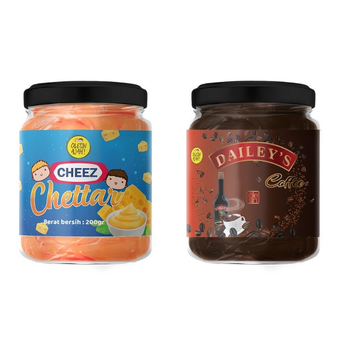 

Flash Sale - Combo Selai Chettar 200gr + Selai Dailey's Coffee 200gr