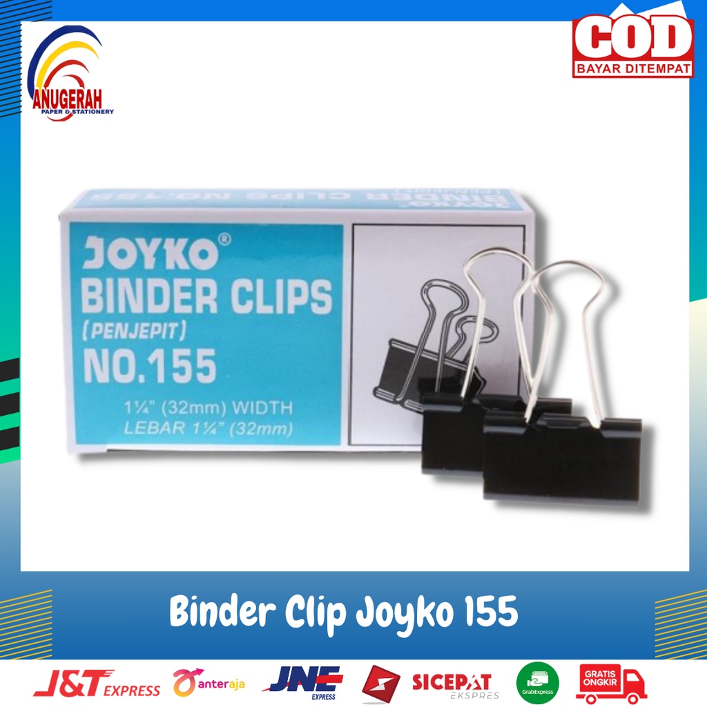 

Binder Clip Joyko No 155 (PCS)
