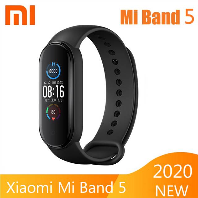 Jual Jam Tangan Xiaomi Mi Band 5 Chinese Non NFC Version - XMSH10HM  Indonesia|Shopee Indonesia
