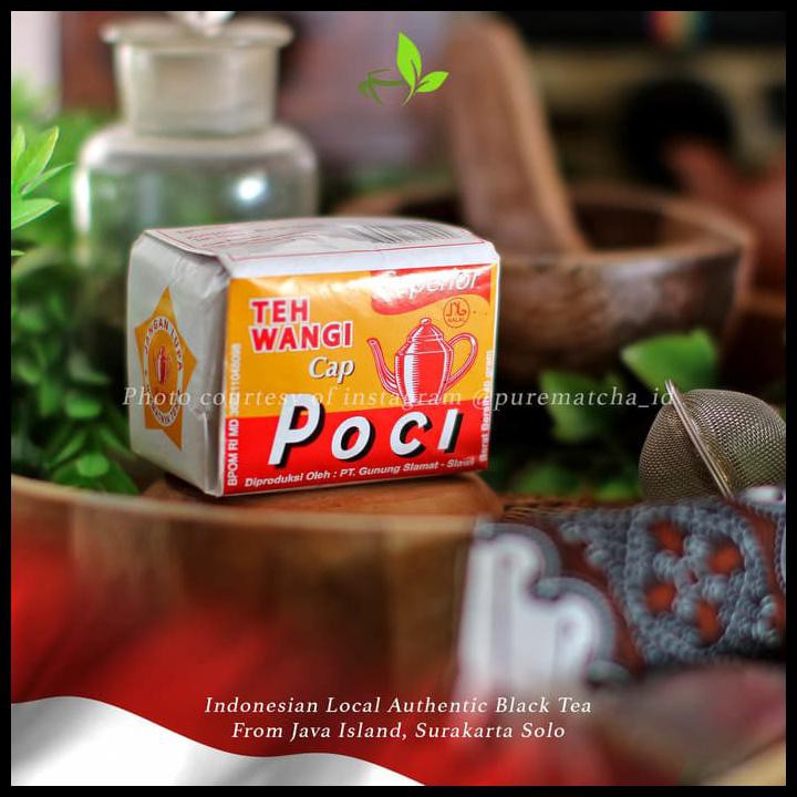 

Teh Solo - Teh Poci Indonesian Local Javanese Black Tea Lokal 1 Bal