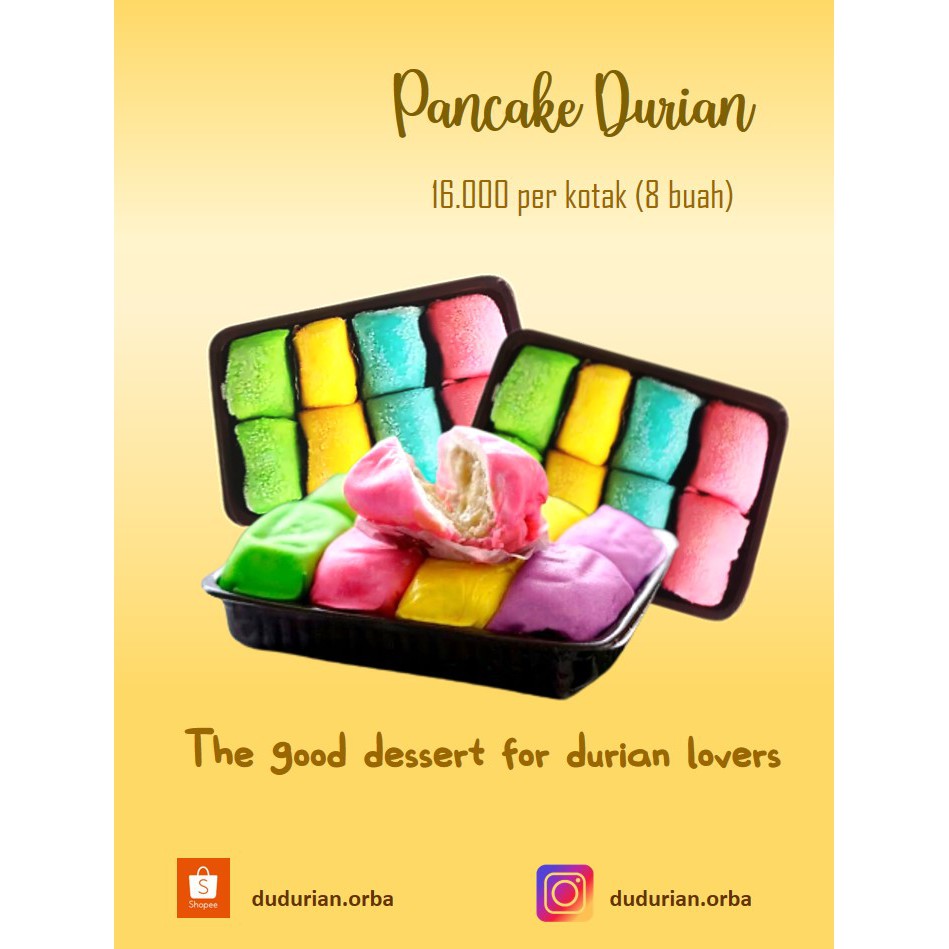 

Pancake Durian Mini