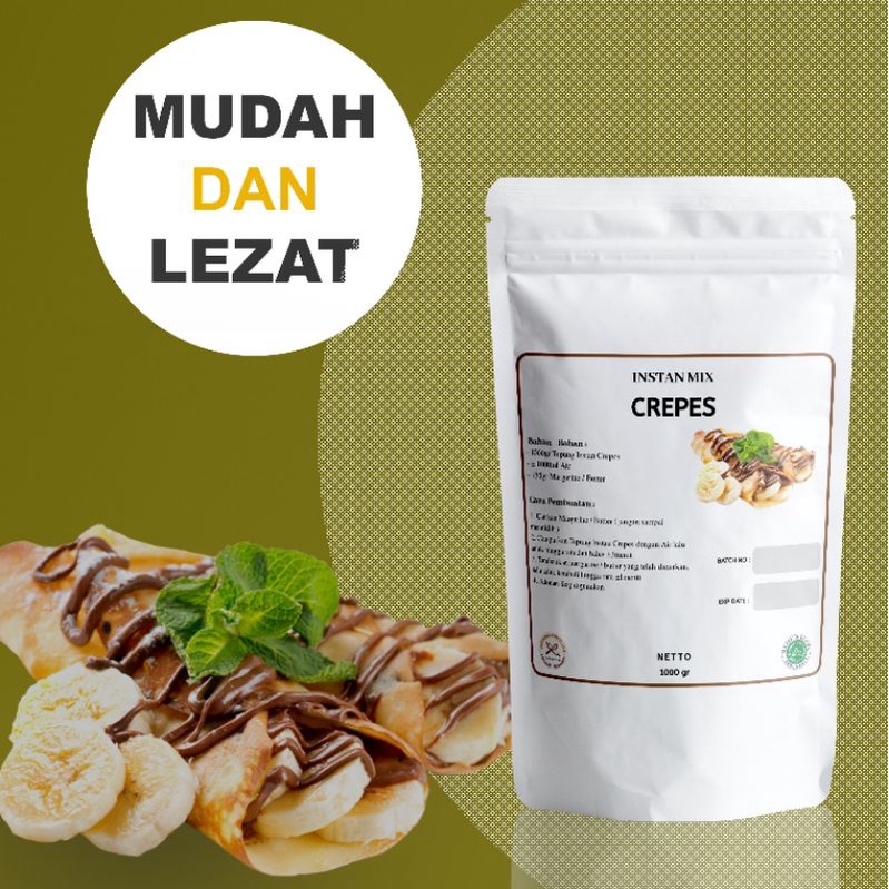 

Jual Tepung Crepes Siap Pakai Kemasan 1 Kg