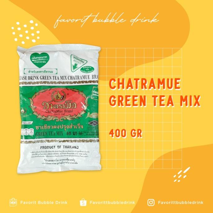 

[ COD ] CHATRAMUE GREEN TEA 200gr BERKUALITAS Kode 1229