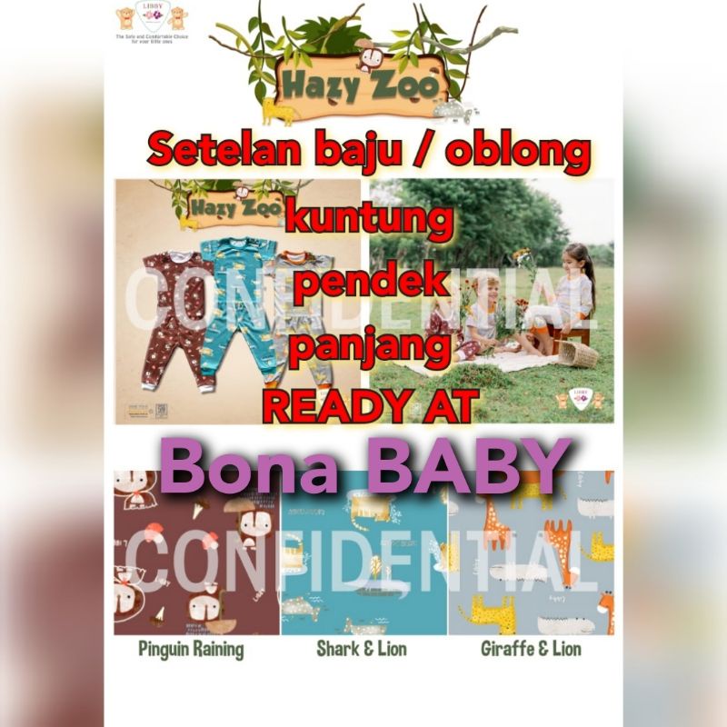 [BONABABY] SETELAN BAJU KUNTUNG PENDEK PANJANG LIBBY MIYO