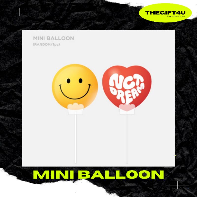 MD MINI BALLOON NCT DREAM HELLO FUTURE