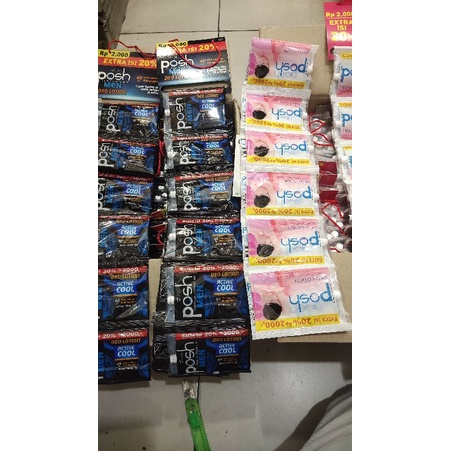 Deodorant Posh Sachet 1 Renteng Isi 12pcs/Deodorant Men