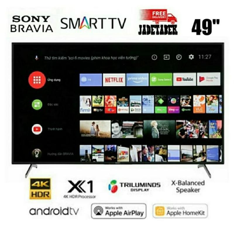 SONY BRAVIA KD-49X8000H LED SMART TV 49 INCH UHD 4K ANDROID TV NEW