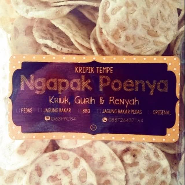 

Keripik Tempe Bulat