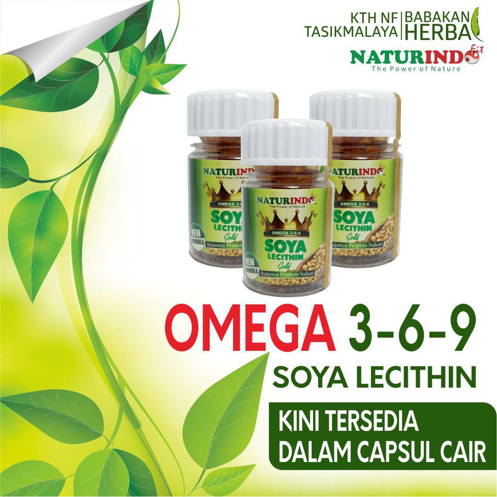 

Naturindo Soya Lecithin Obat Herbal Meningkatkan Imunitas Tubuh Babakan Herbal