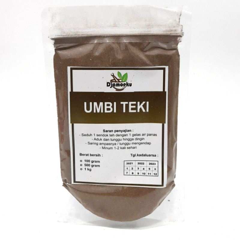 

Umbi teki bubuk 100 gram