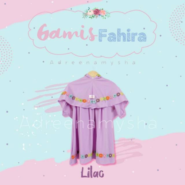 GAMIS FAHIRA SIZE 0-3 TAHUN GAMIS ANAK DAN BAYI