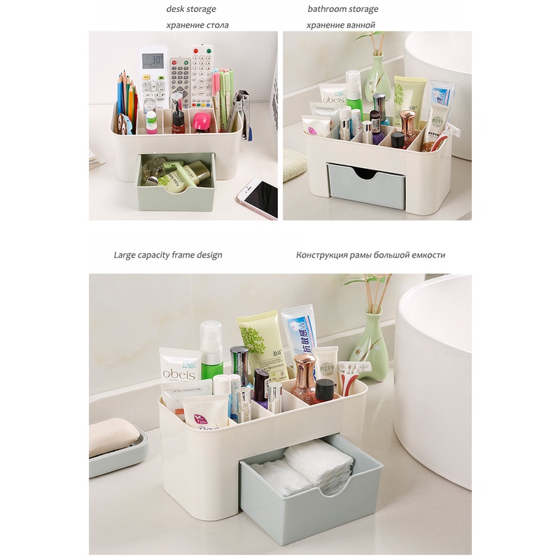 Kotak Etalase Penyimpanan Barang Organizer Stackable Storage Box