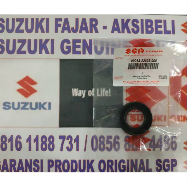 Sil Seal Kruk As Suzuki Address