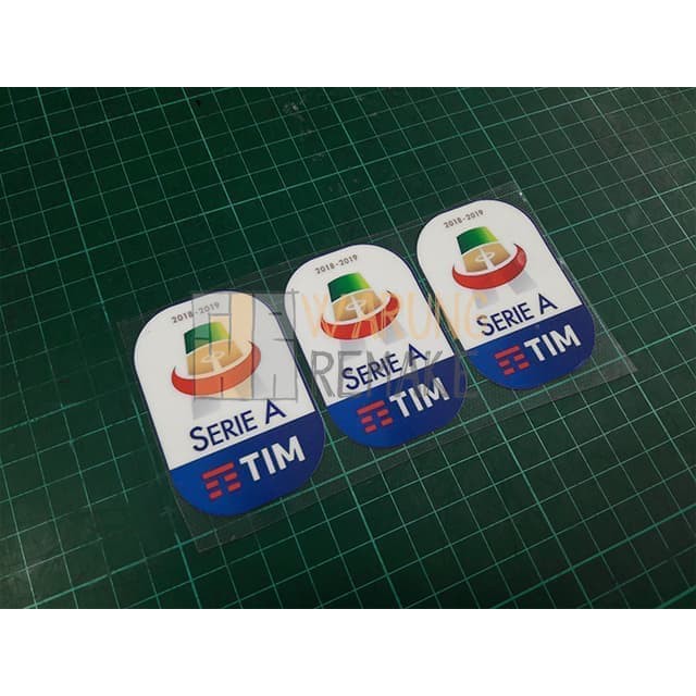 Patch Bola Lengan Jersey Serie A Baru 18/19 Italy Baru Itali Liga