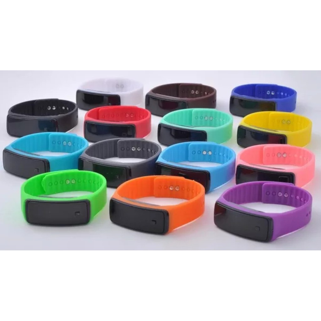 Cheaper-Jam Tangan LED Digital Sport Segipanjang Jam Anak / Dewasa Unisex Jam Cowok Cewek Fashion Termurah