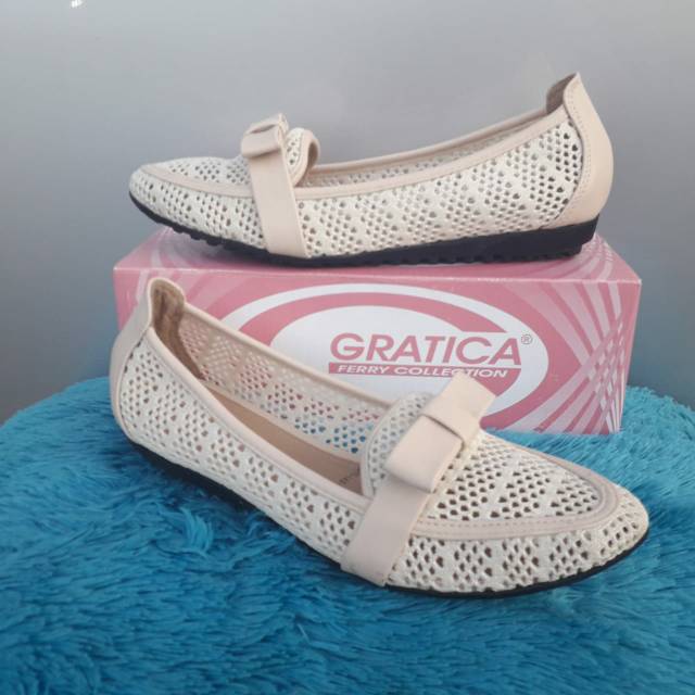Sepatu flat shoes gratica import