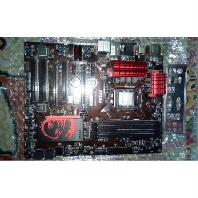 Mobo MSI H87-G43 Gaming + Proc Core i3 4170 haswell