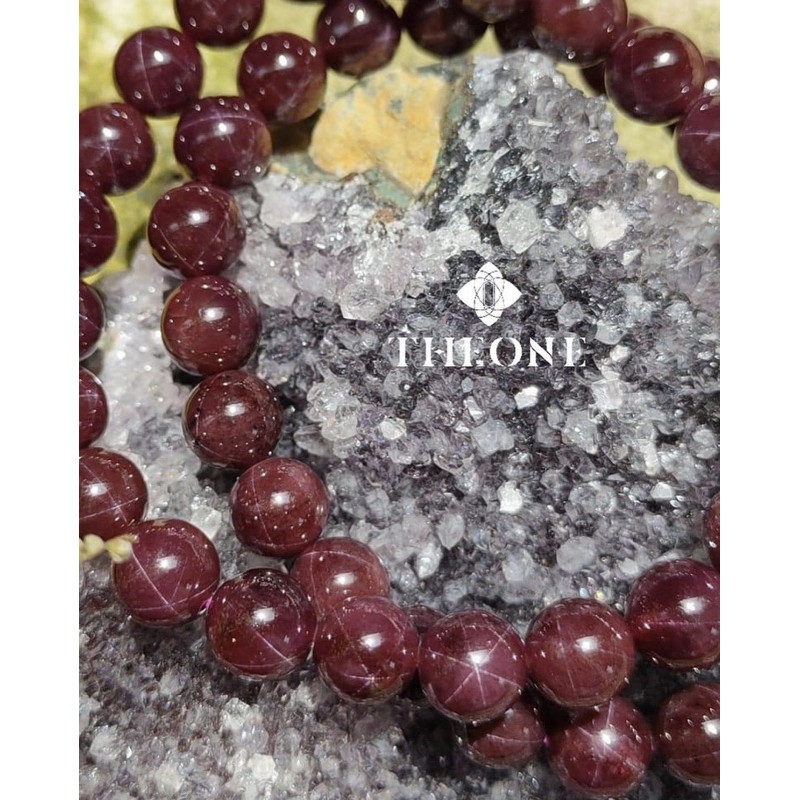 Natural Rhodolite Star Garnet