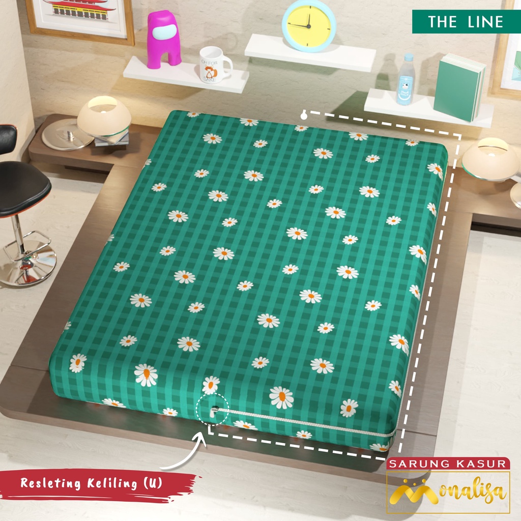 Monalisa Premium Sarung kasur Uk 160/180 T 15/20 - The Line