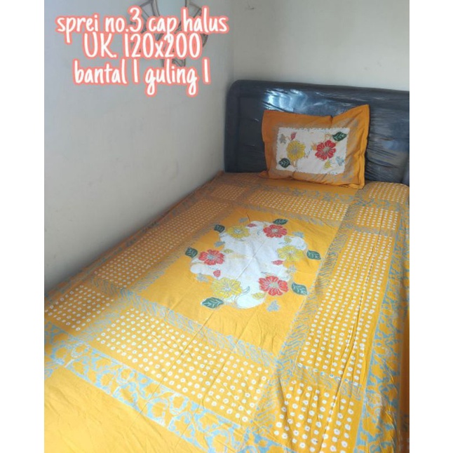 Sprei batik cap halus