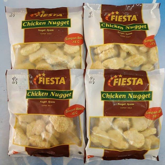 

[FRESH SIAP KIRIM]NAGET FIESTA 500GR /ENAK/RENYAH/GURIH