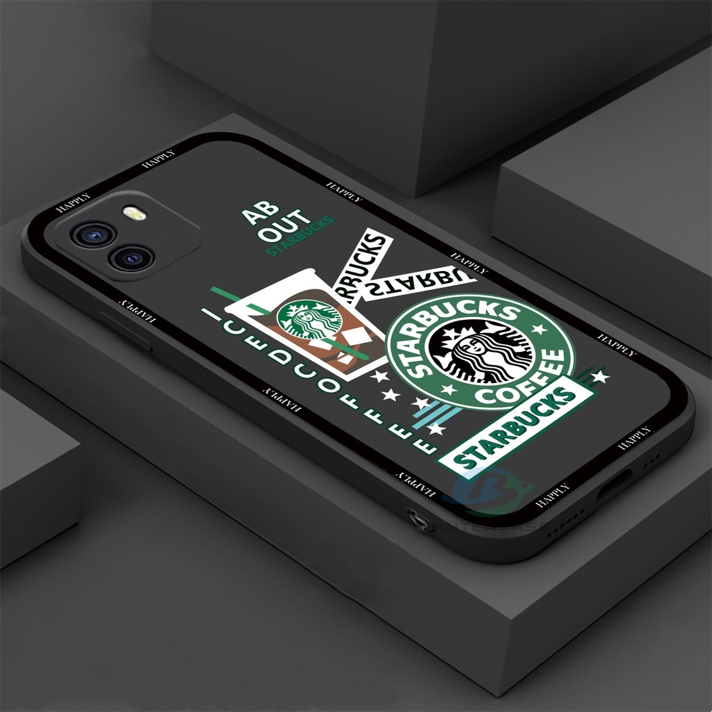 Soft Case Silikon Motif Kopi Untuk Huawei Y6P Y7A Y6 Pro Y7 Pro 2019 Y9S P30 Lite Nova 7i Nova 5T Nova 3i