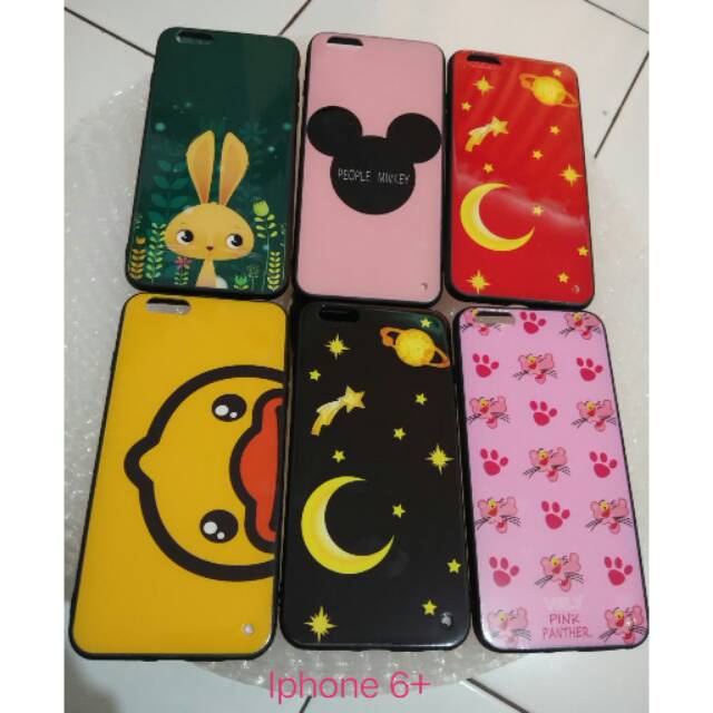 Case Motif Iphone 6 Plus Softcase Fuze Glass