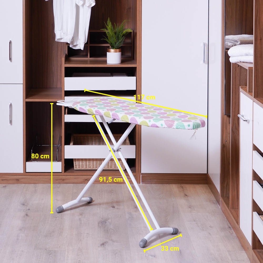 Meja Setrika Lipat Papan Setrika Alas Setrika Ironing Board