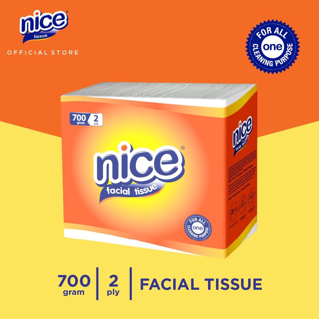 Nice Tissue Wajah Kiloan 700 Gr x 2 Packs