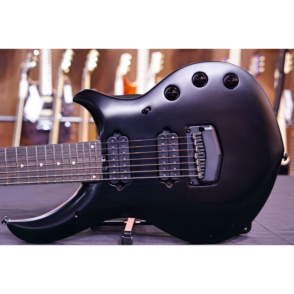 Ernie Ball Music Man John Petrucci Majesty 7 Electric Guitar - Stealth Black