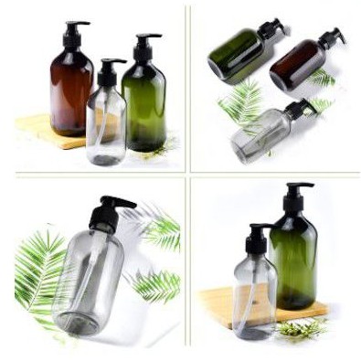 Pump 300ml Pet Botol Pump Lotion 300ml PET Tebal dengan Tutup Pump 300ml / Botol Pet 300ml Pump Impo