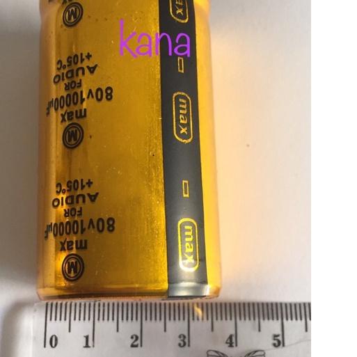 ✿ Elco 10000/80 Max , 10000uf/80v Max ,10000/80 ❋