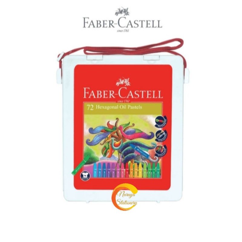 

Crayon 72 Warna Faber-Castell - Hexagonal oil pastel Faber-Castell 72